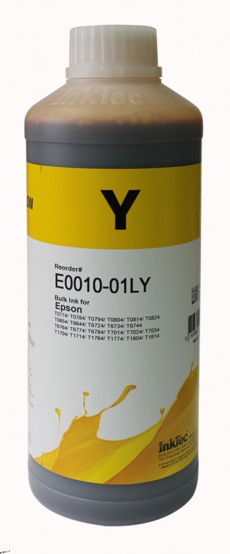   InkTec  Epson 1 T0824 (Yellow) E0010-01LY      